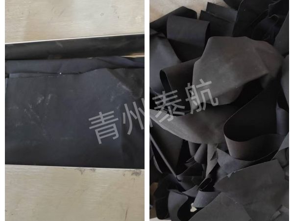 電極片切斷效果對比